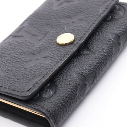 ミュルティクレ6 モノグラムアンプラント ノワール 6連 キーケース レザー ブラック ルイヴィトン 財布・小物 LOUIS VUITTON