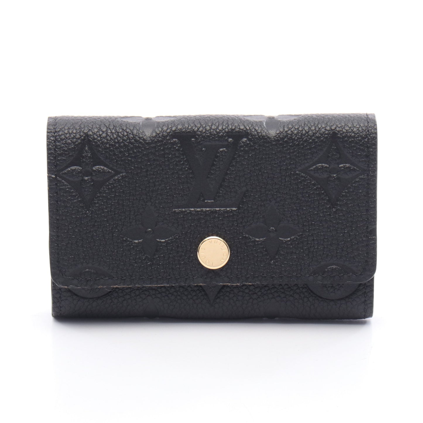 ミュルティクレ6 モノグラムアンプラント ノワール 6連 キーケース レザー ブラック ルイヴィトン 財布・小物 LOUIS VUITTON