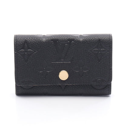 ミュルティクレ6 モノグラムアンプラント ノワール 6連 キーケース レザー ブラック ルイヴィトン 財布・小物 LOUIS VUITTON