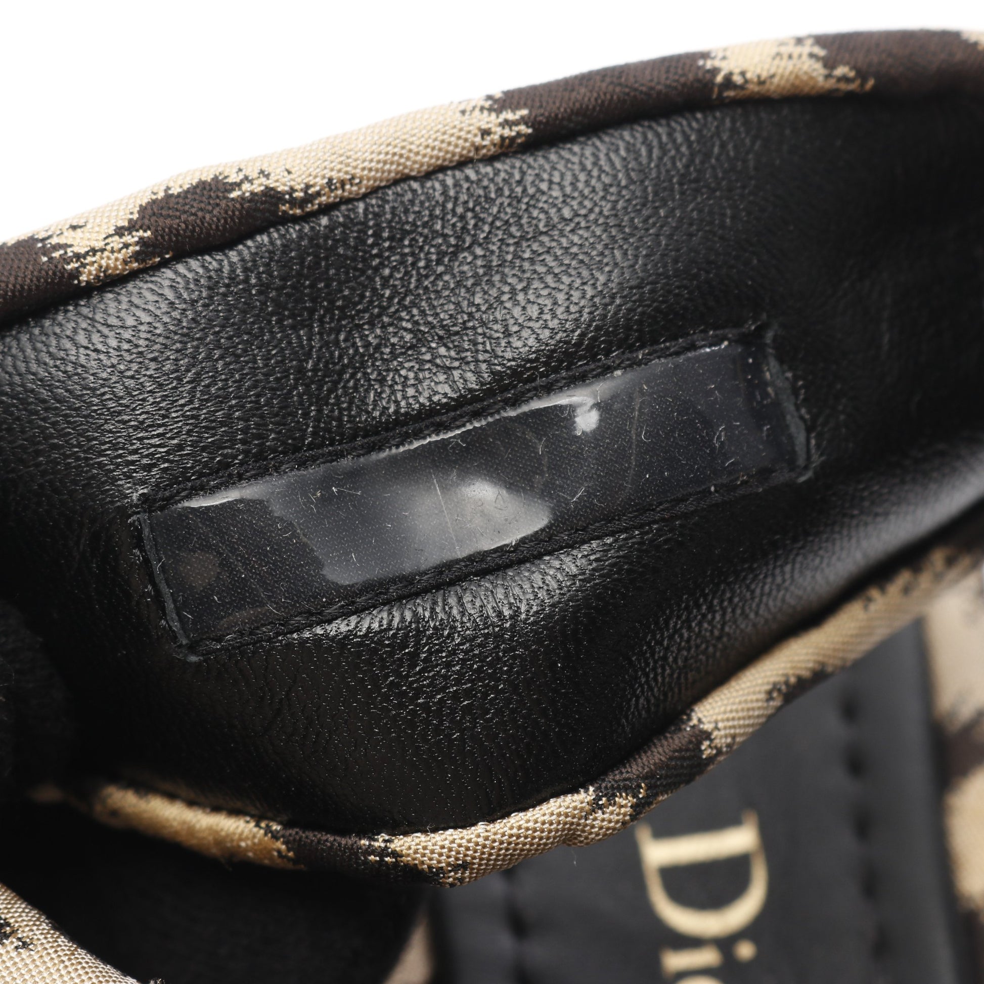 ポインテッドトゥ パンプス フラットシューズ ファブリック ベージュ ブラック レオパード クリスチャンディオール シューズ Christian Dior