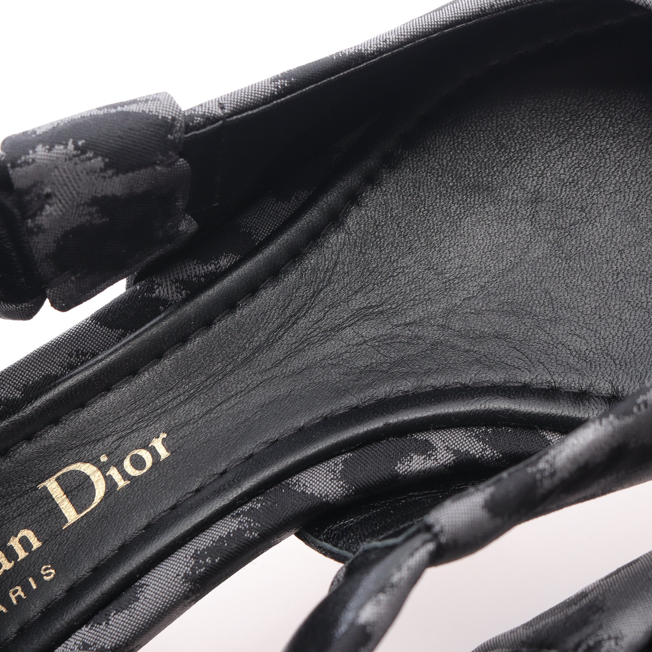 MIZZA ミッツァ パンプス レオパード ファブリック レザー