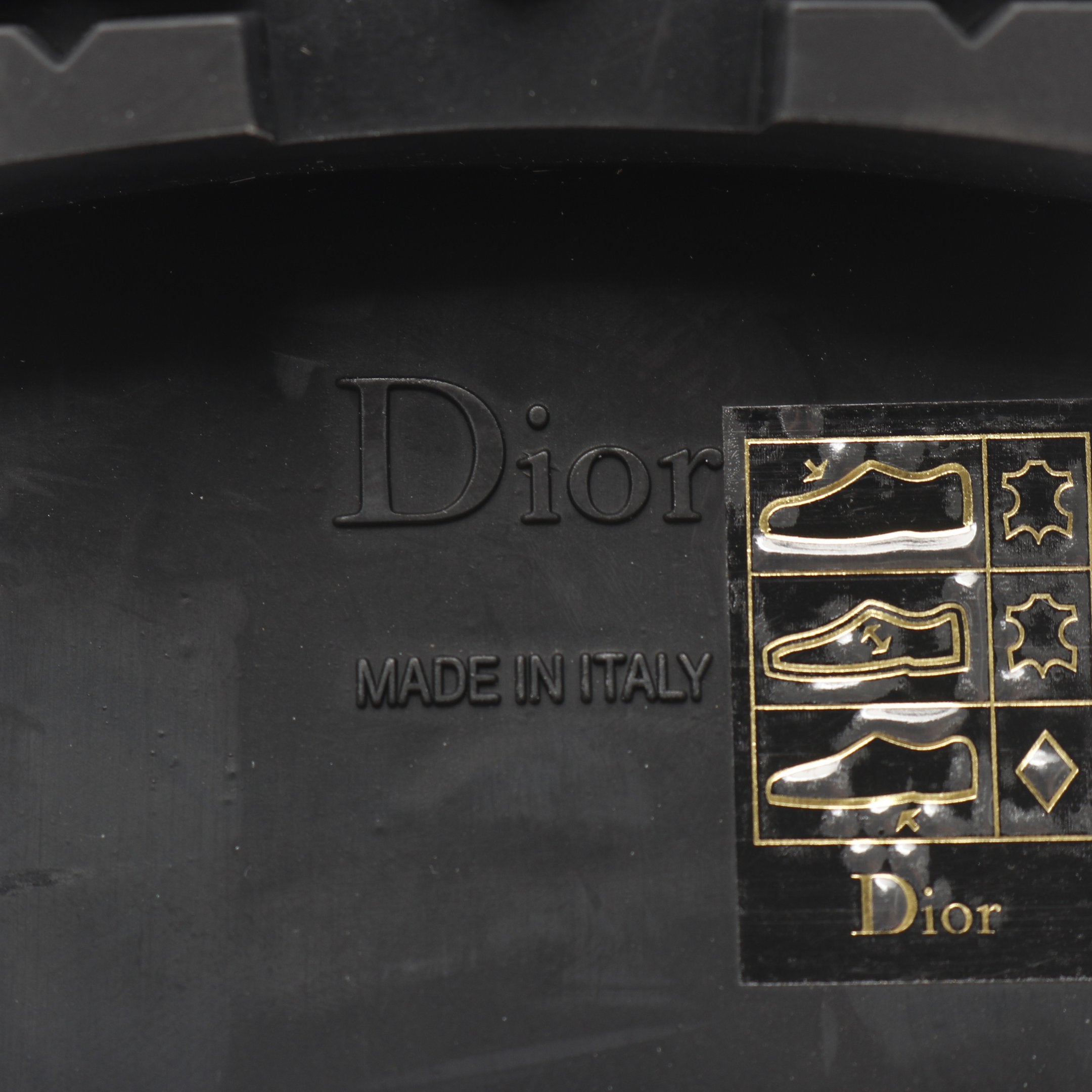 EMPREINTE ショート ブーツ レザー ブラック クリスチャンディオール