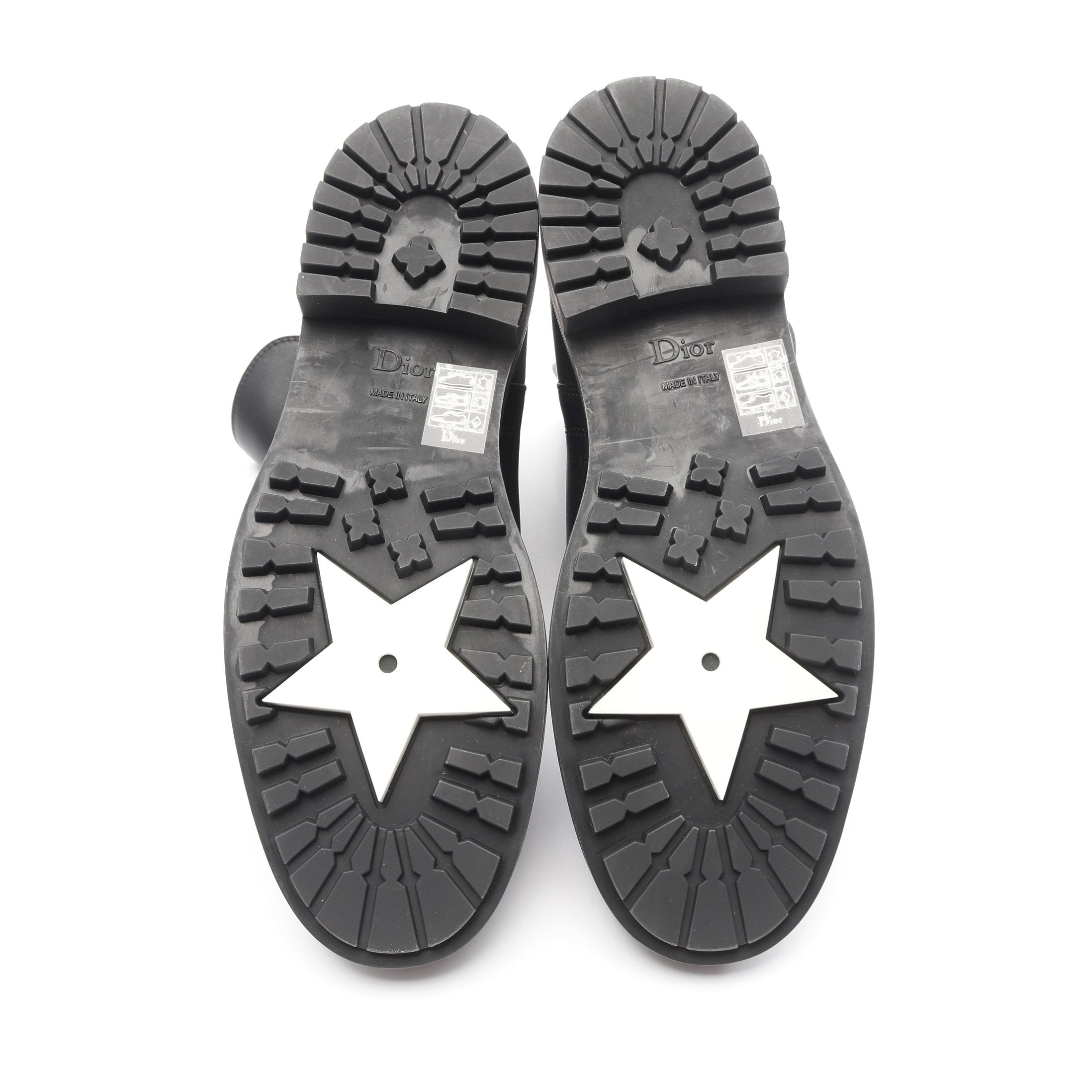 EMPREINTE ショート ブーツ レザー ブラック クリスチャンディオール