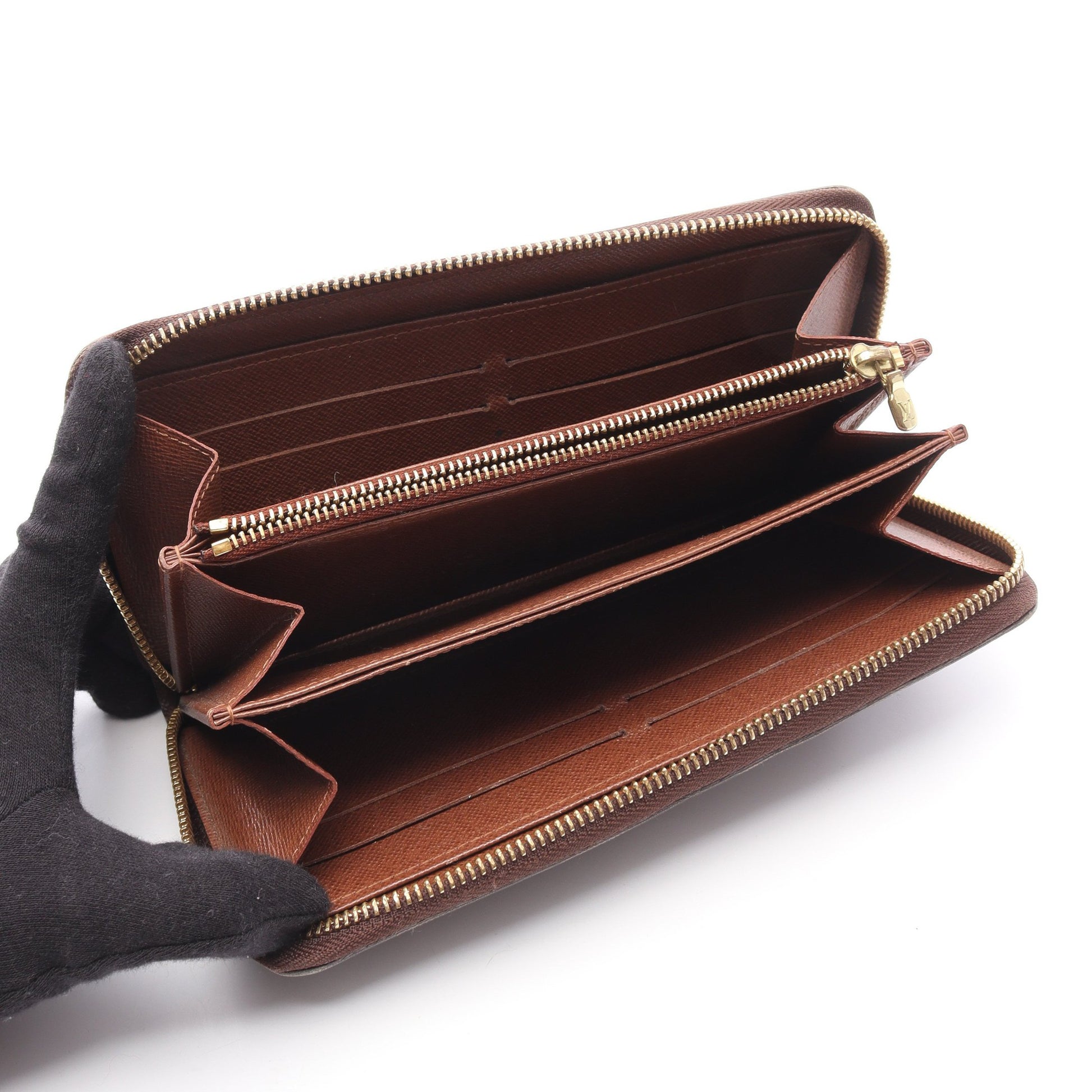 ジッピーウォレット モノグラム ラウンドファスナー長財布 PVC  