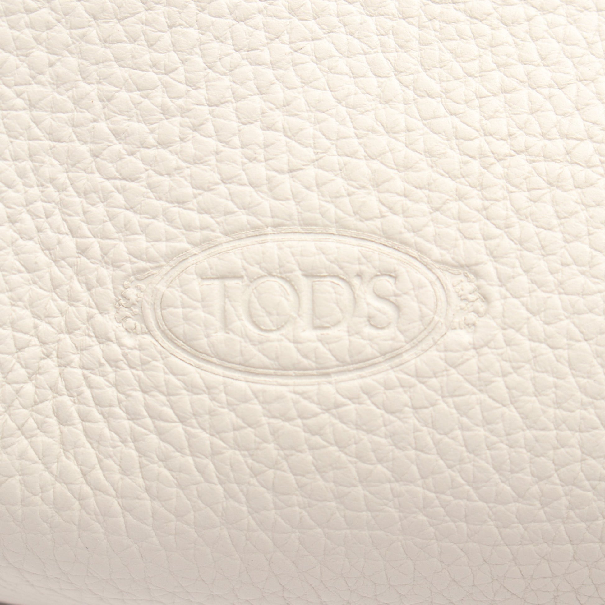 Tタイムレス ハンドバッグ トートバッグ レザー ホワイト トッズ バッグ TOD'S