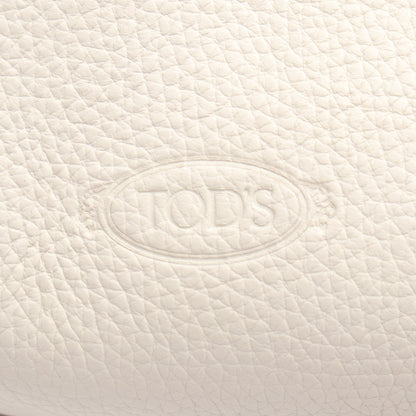 Tタイムレス ハンドバッグ トートバッグ レザー ホワイト トッズ バッグ TOD'S
