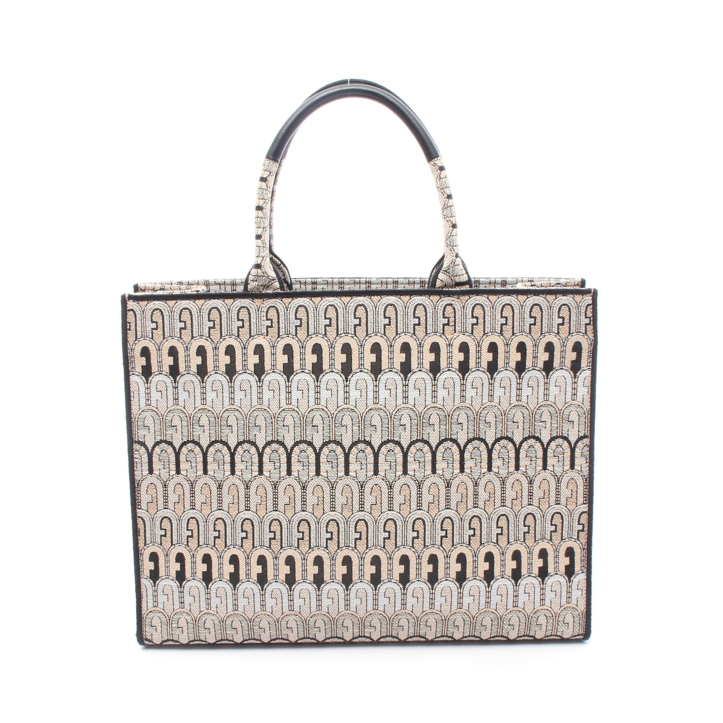 オポチュニティ ハンドバッグ トートバッグ キャンバス ベージュ マルチカラー フルラ バッグ FURLA