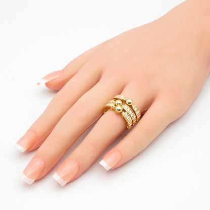 アレグラ リングダイヤ リング 指輪 K18（イエローゴールド） ダイヤモンド クリア ブルガリ アクセサリー BVLGARI