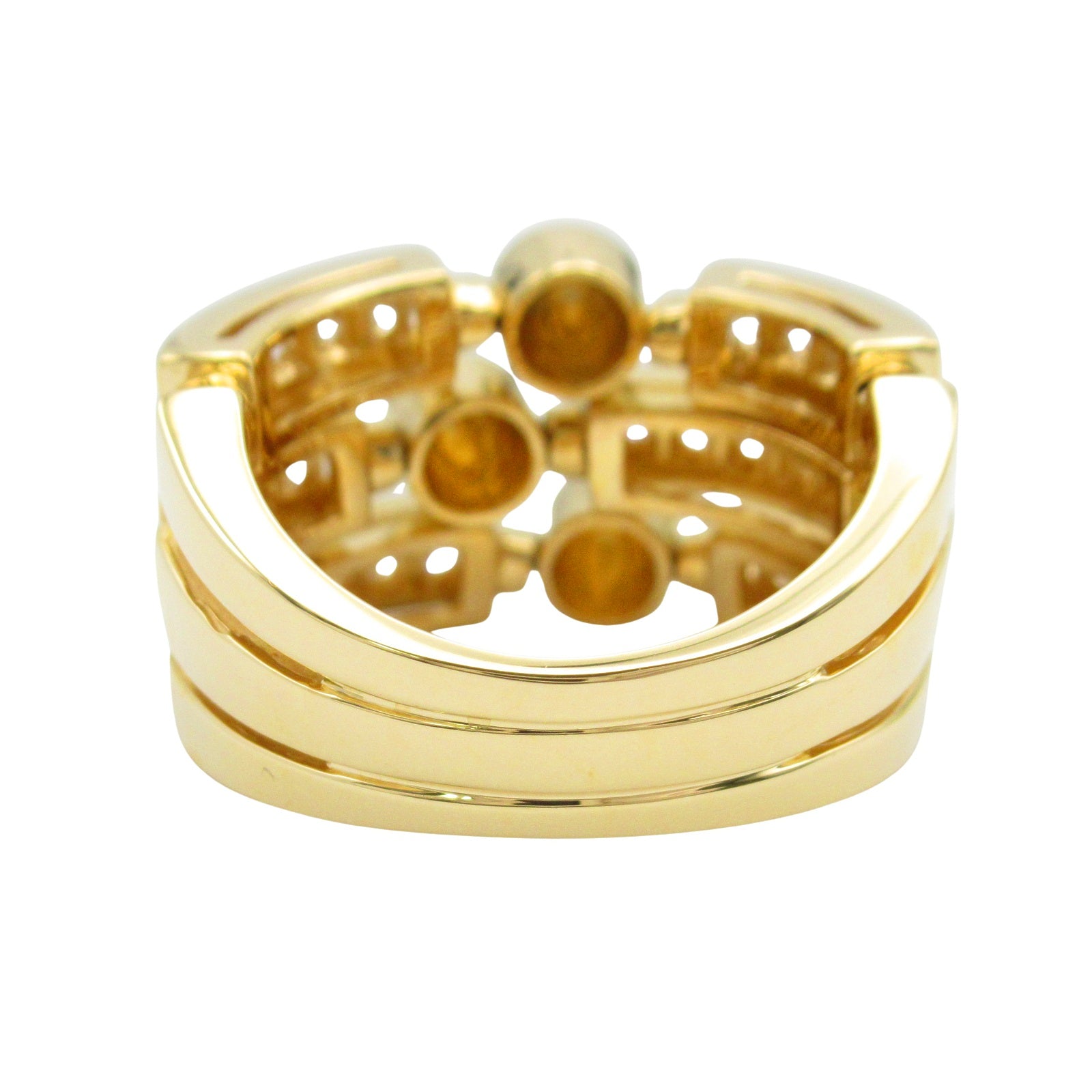 アレグラ リングダイヤ リング 指輪 K18（イエローゴールド） ダイヤモンド クリア ブルガリ アクセサリー BVLGARI