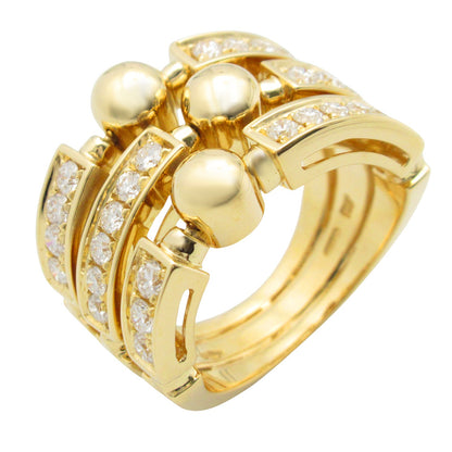アレグラ リングダイヤ リング 指輪 K18（イエローゴールド） ダイヤモンド クリア ブルガリ アクセサリー BVLGARI