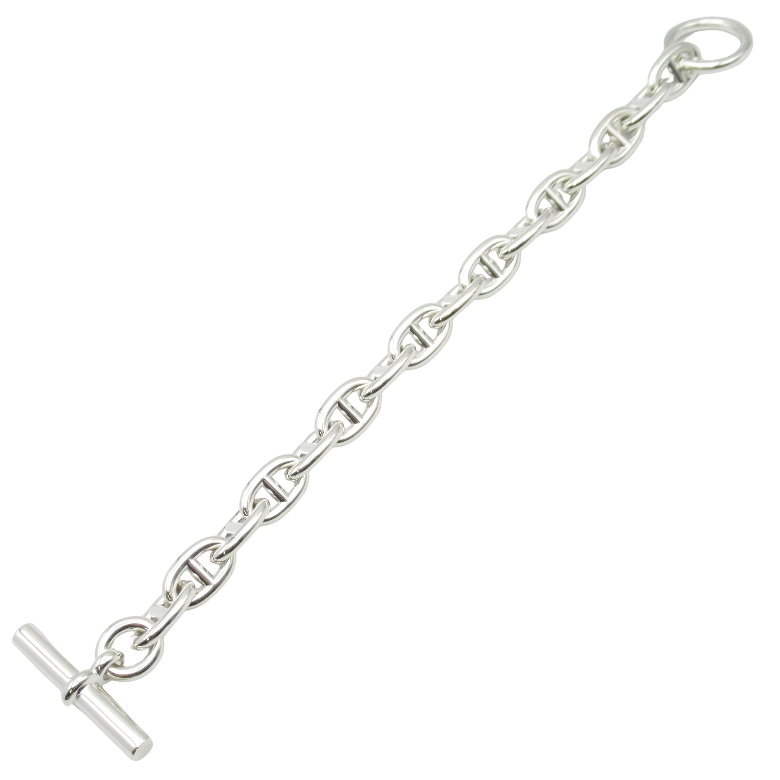 シェーヌダンクル ブレス MM 15コマ ブレスレット シルバー925 シルバー エルメス アクセサリー HERMES