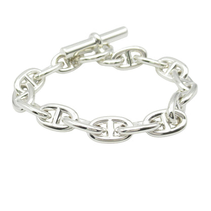 シェーヌダンクル ブレス MM 15コマ ブレスレット シルバー925 シルバー エルメス アクセサリー HERMES