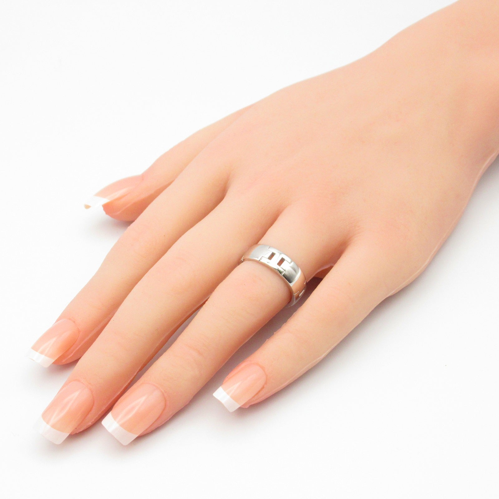 ヘラクレスリング リング 指輪 K18WG（ホワイトゴールド） シルバー