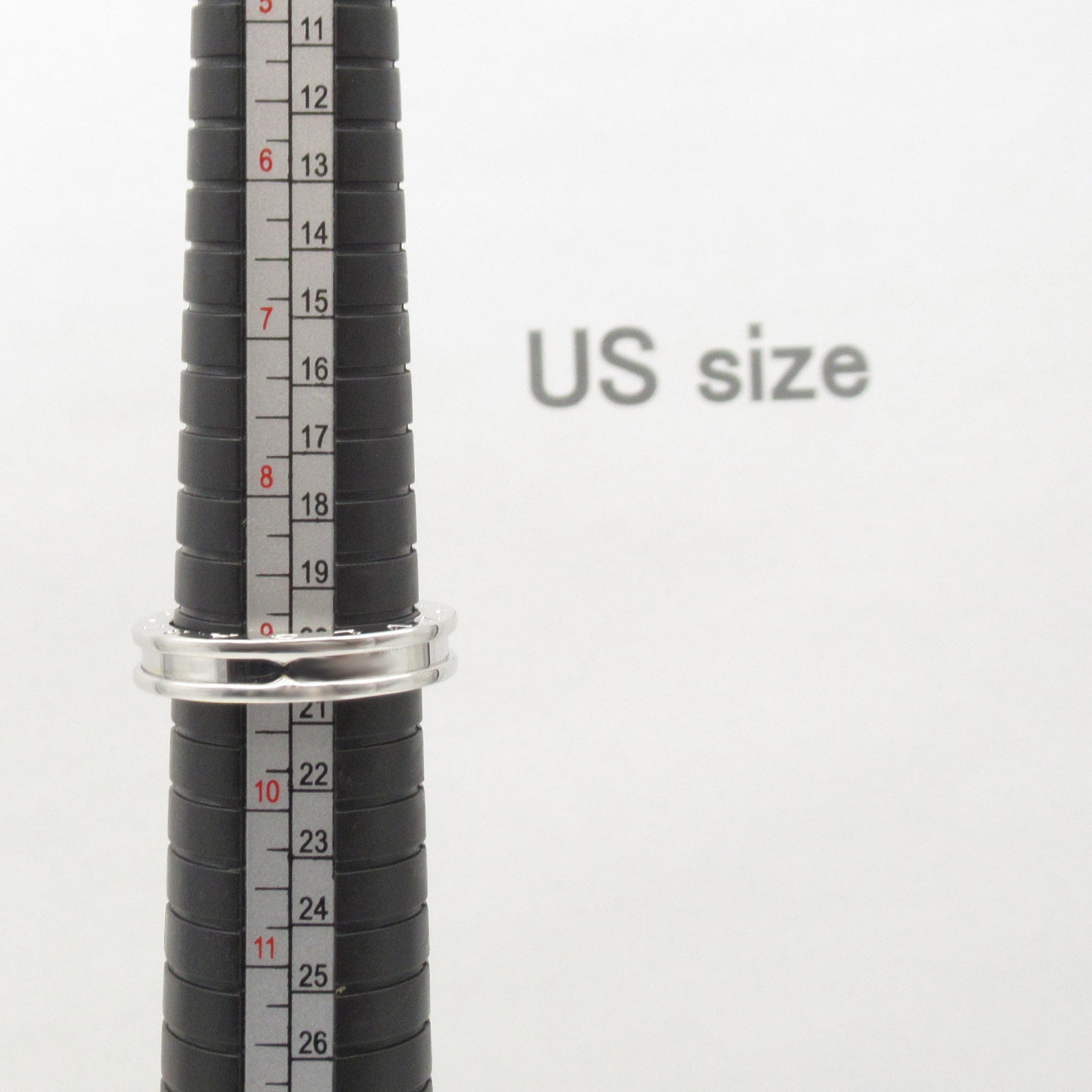 B-zero1 リング 1バンド リング 指輪 K18WG（ホワイトゴールド