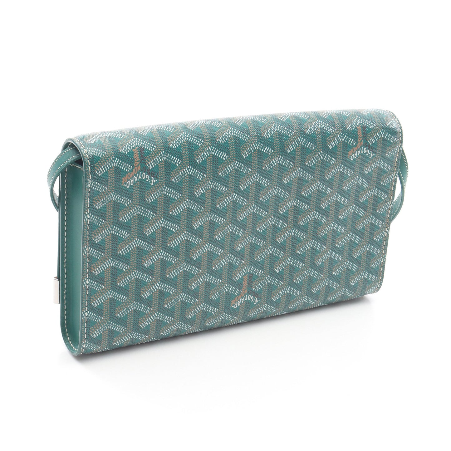 モンテカルロPM クラッチバッグ ショルダーバッグ コーティングキャンバス レザー グリーン マルチカラー ゴヤール バッグ GOYARD