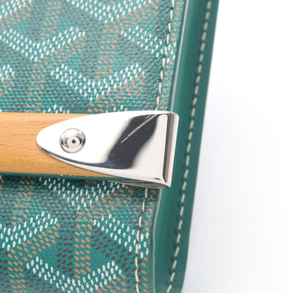 モンテカルロPM クラッチバッグ ショルダーバッグ コーティングキャンバス レザー グリーン マルチカラー ゴヤール バッグ GOYARD