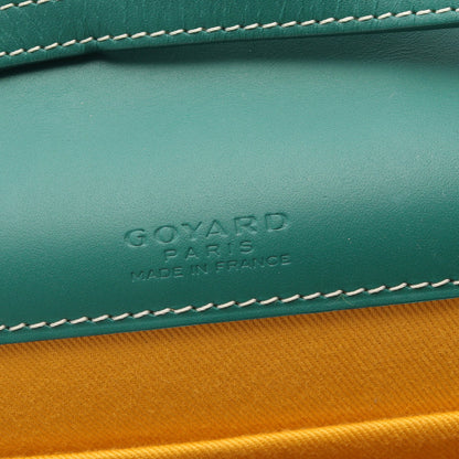 モンテカルロPM クラッチバッグ ショルダーバッグ コーティングキャンバス レザー グリーン マルチカラー ゴヤール バッグ GOYARD