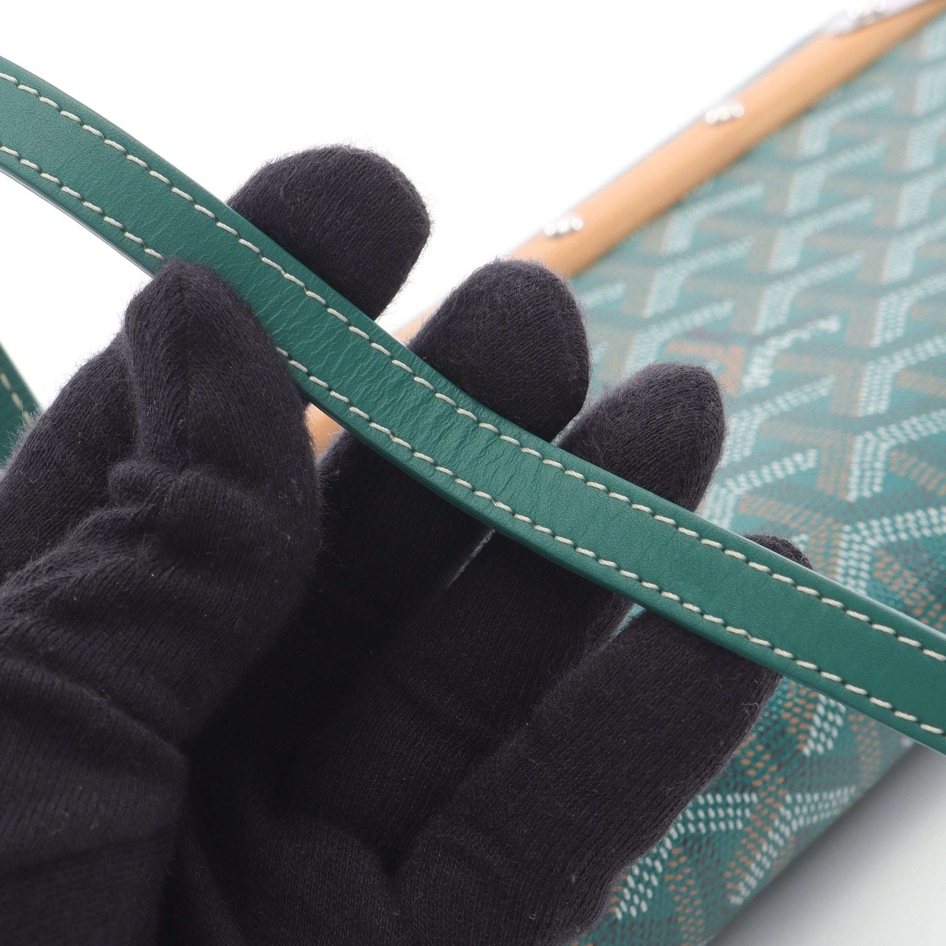 モンテカルロPM クラッチバッグ ショルダーバッグ コーティングキャンバス レザー グリーン マルチカラー ゴヤール バッグ GOYARD