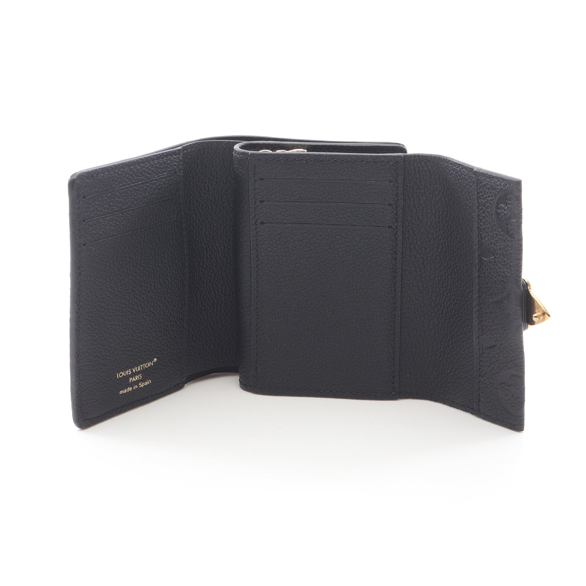 ポルトフォイユ メティス コンパクト モノグラムアンプラント ノワール  