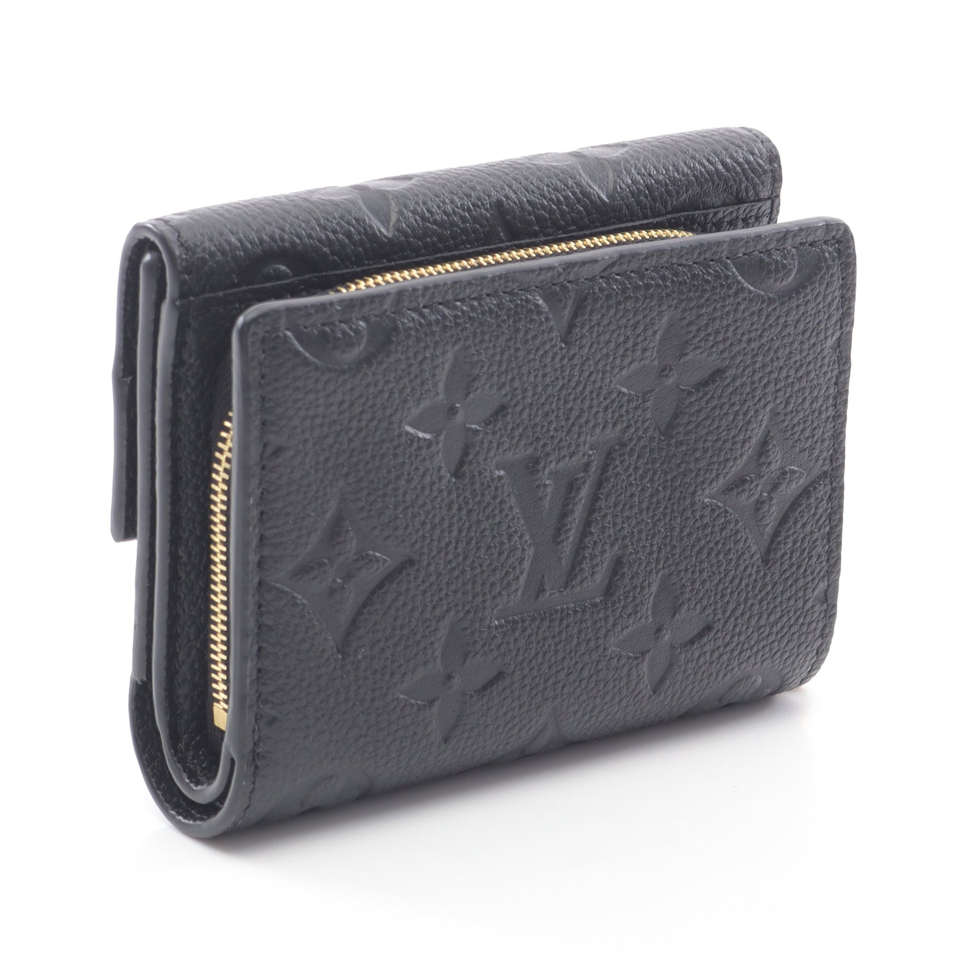 ポルトフォイユ メティス コンパクト モノグラムアンプラント ノワール  