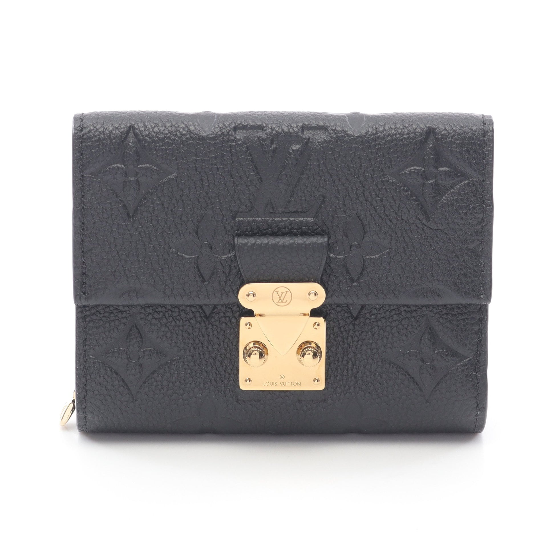 ポルトフォイユ メティス コンパクト モノグラムアンプラント ノワール  