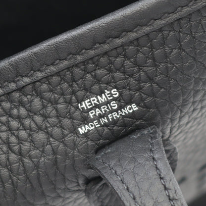 エヴリンTPM アマゾン ショルダーバッグ トリヨンクレマンス ブラック シルバー金具 K刻印 エルメス バッグ HERMES