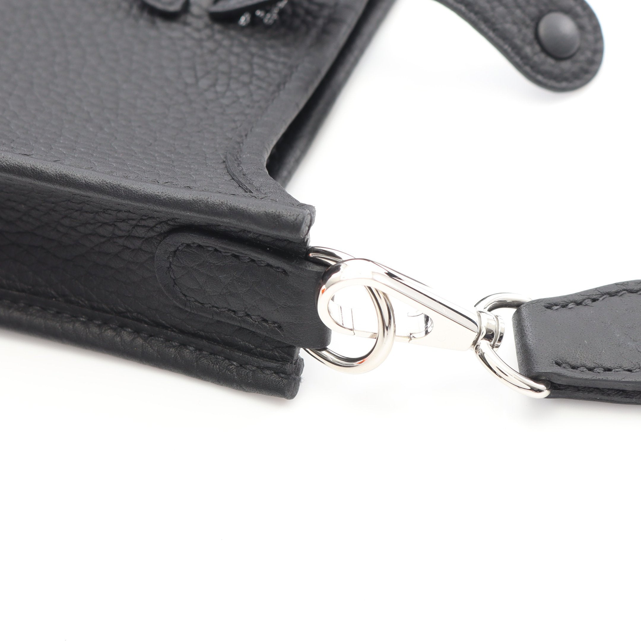 HERMES エルメス エヴリンTPM アマゾン ショルダーバッグ トリヨンクレマンス シルバー金具 ブラック B刻印 エヴリンTPM アマゾン ショルダーバッグ トリヨンクレマンス ブラック