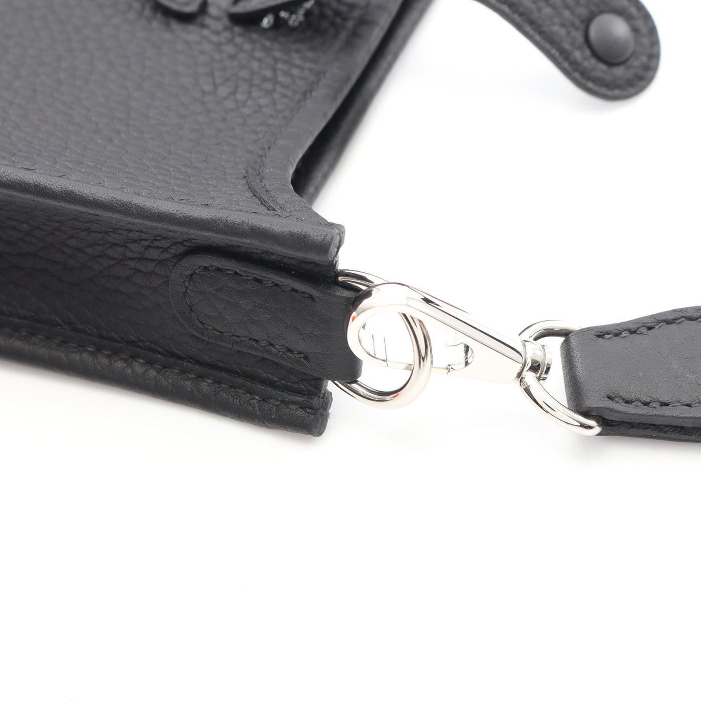 エヴリンTPM アマゾン ショルダーバッグ トリヨンクレマンス ブラック シルバー金具 K刻印 エルメス バッグ HERMES