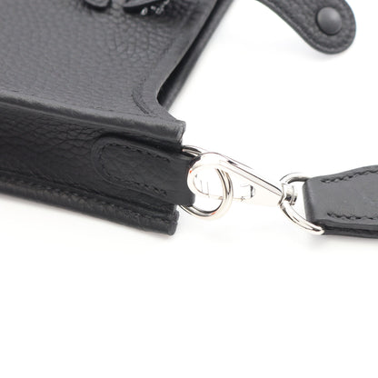エヴリンTPM アマゾン ショルダーバッグ トリヨンクレマンス ブラック シルバー金具 K刻印 エルメス バッグ HERMES