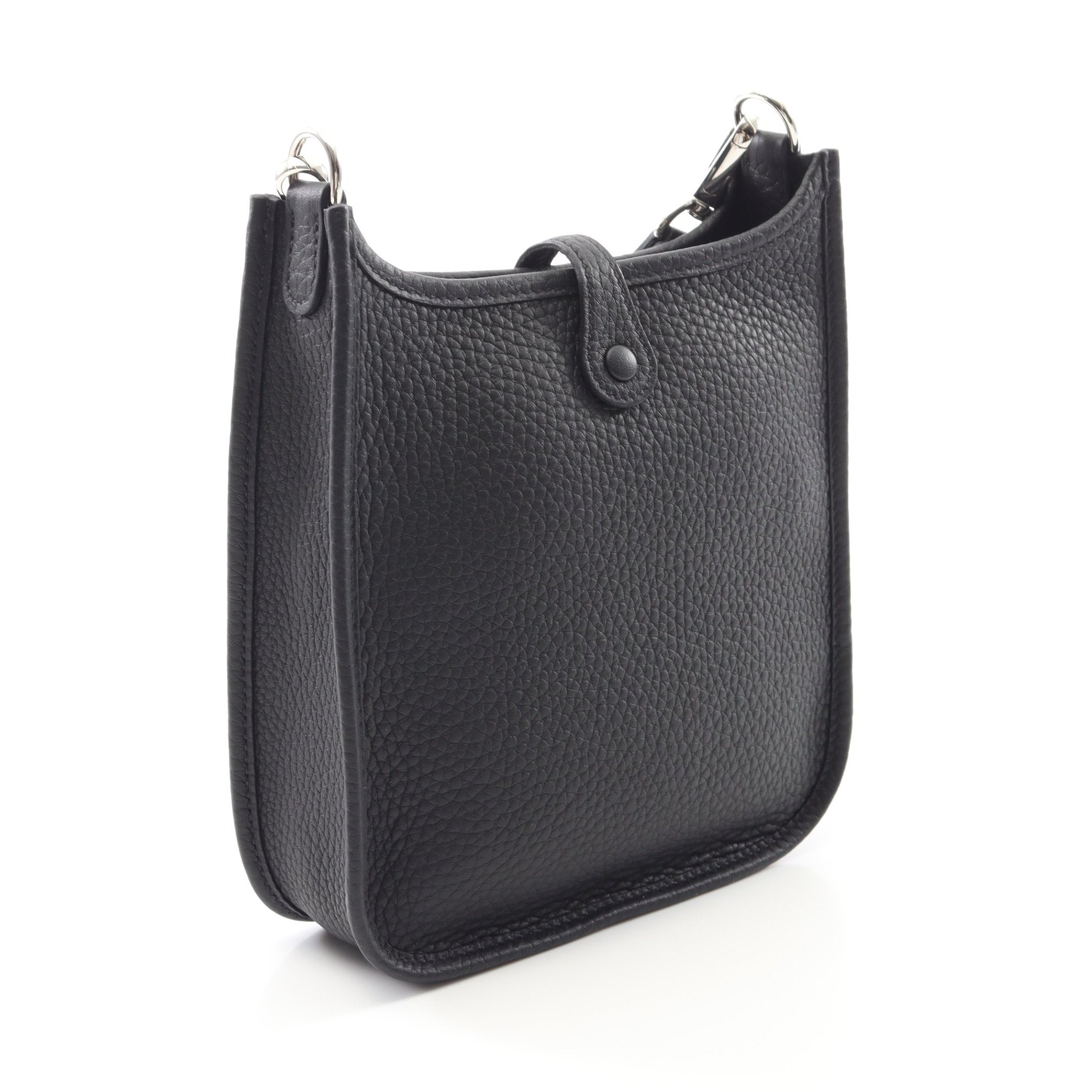 エルメス HERMES エヴリン TPM K刻 ブラック/シルバー金具 トリヨン レディース ショルダーバッグ HERMES（エルメス） エヴリンTPM トリヨン ブラック シルバー金具