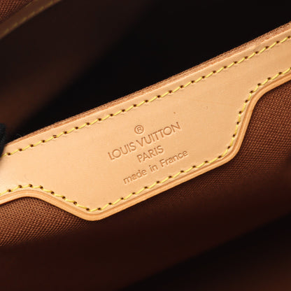 キャリーオール モノグラム ボストンバッグ PVC レザー ブラウン ルイヴィトン バッグ LOUIS VUITTON
