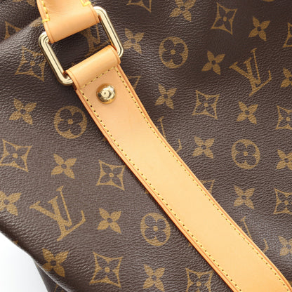 キャリーオール モノグラム ボストンバッグ PVC レザー ブラウン ルイヴィトン バッグ LOUIS VUITTON