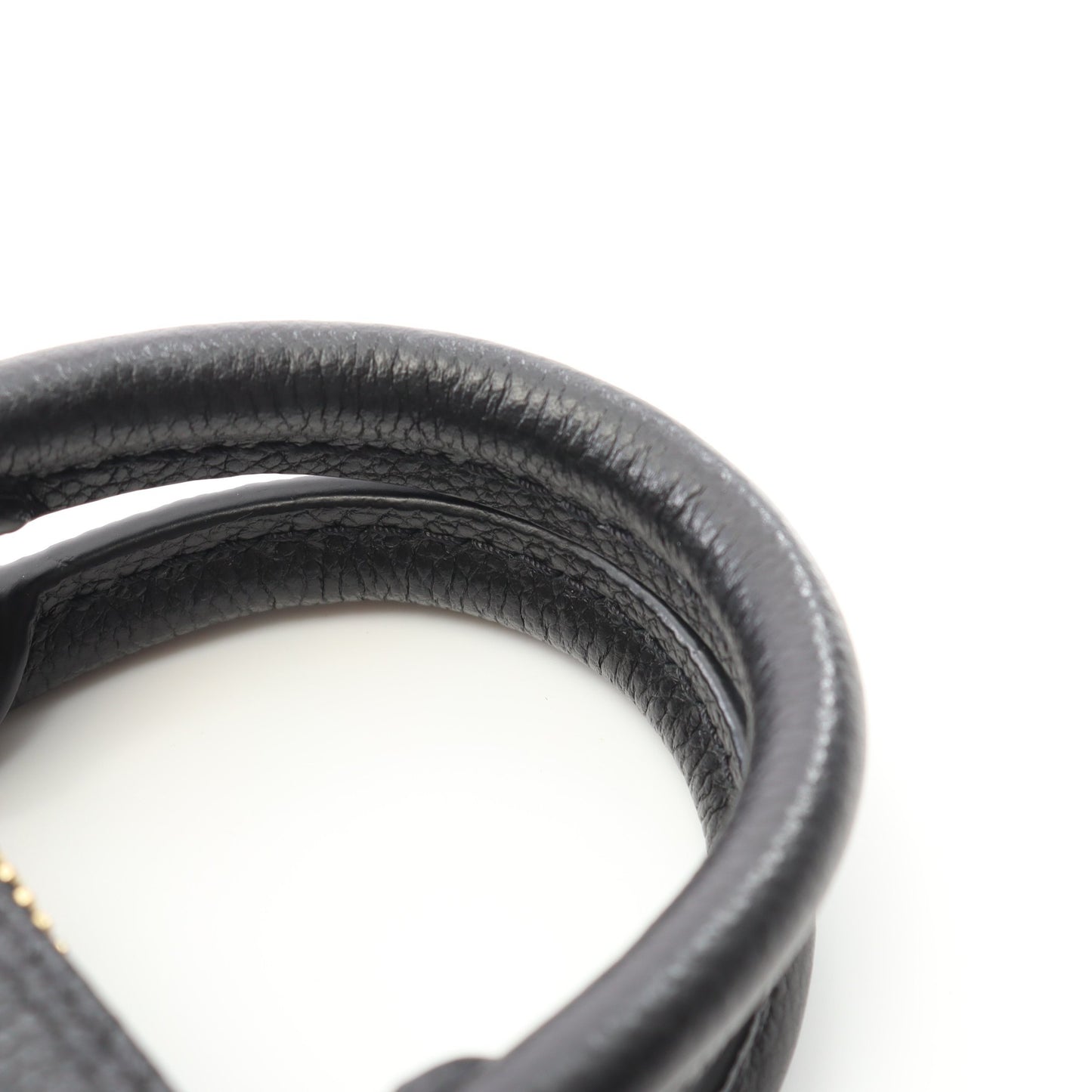 ナノ スピーディ スタッズ モノグラムアンプラント ハンドバッグ レザー ブラック 2WAY ルイヴィトン バッグ LOUIS VUITTON