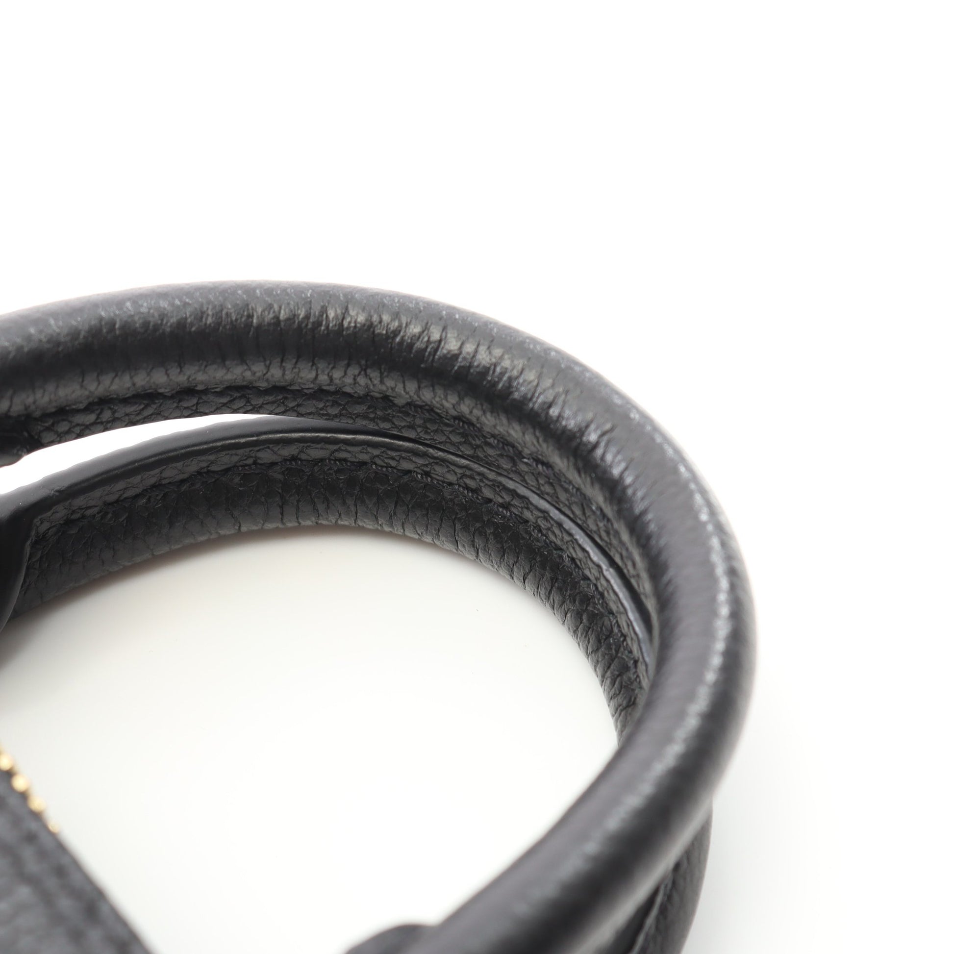 ナノ スピーディ スタッズ モノグラムアンプラント ハンドバッグ レザー ブラック 2WAY ルイヴィトン バッグ LOUIS VUITTON