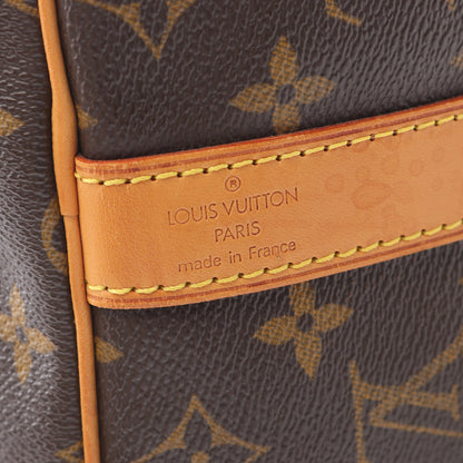 キーポル バンドリエール45 モノグラム ボストンバッグ PVC レザー ブラウン 2WAY ルイヴィトン バッグ LOUIS VUITTON