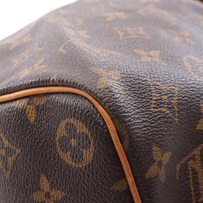 キーポル バンドリエール45 モノグラム ボストンバッグ PVC レザー ブラウン 2WAY ルイヴィトン バッグ LOUIS VUITTON