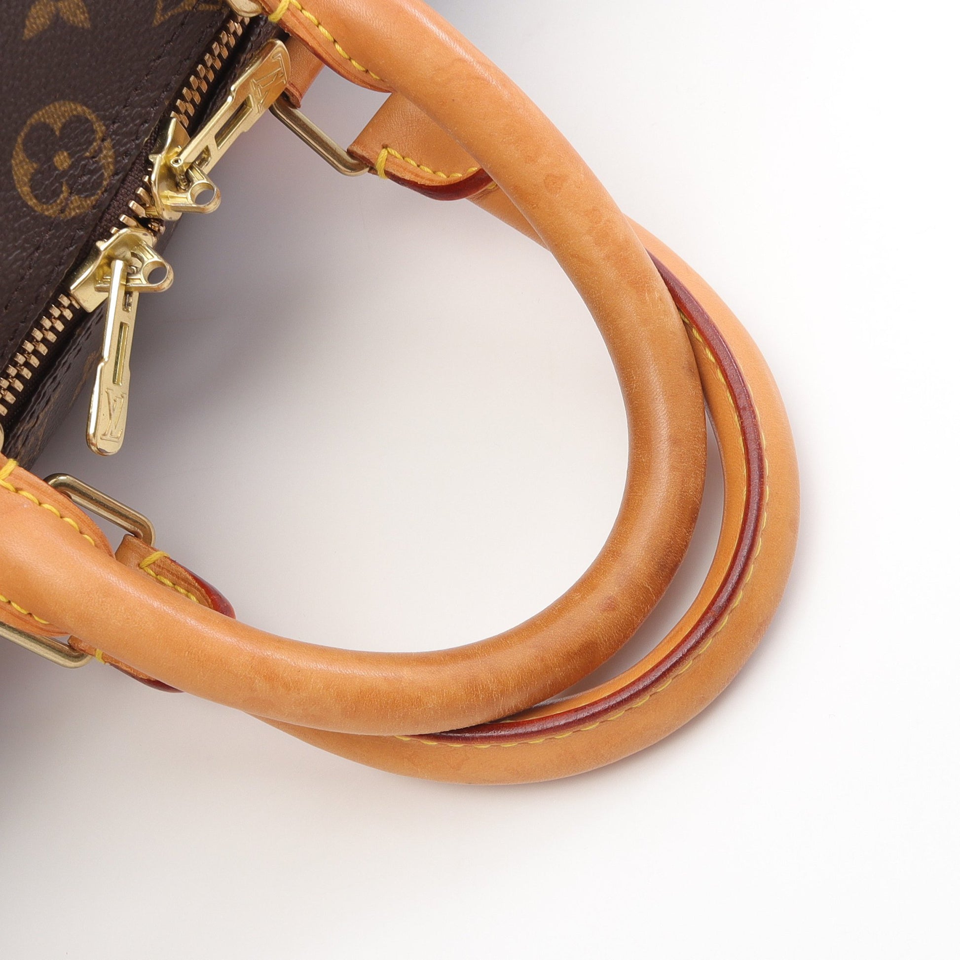 キーポル バンドリエール45 モノグラム ボストンバッグ PVC レザー ブラウン 2WAY ルイヴィトン バッグ LOUIS VUITTON