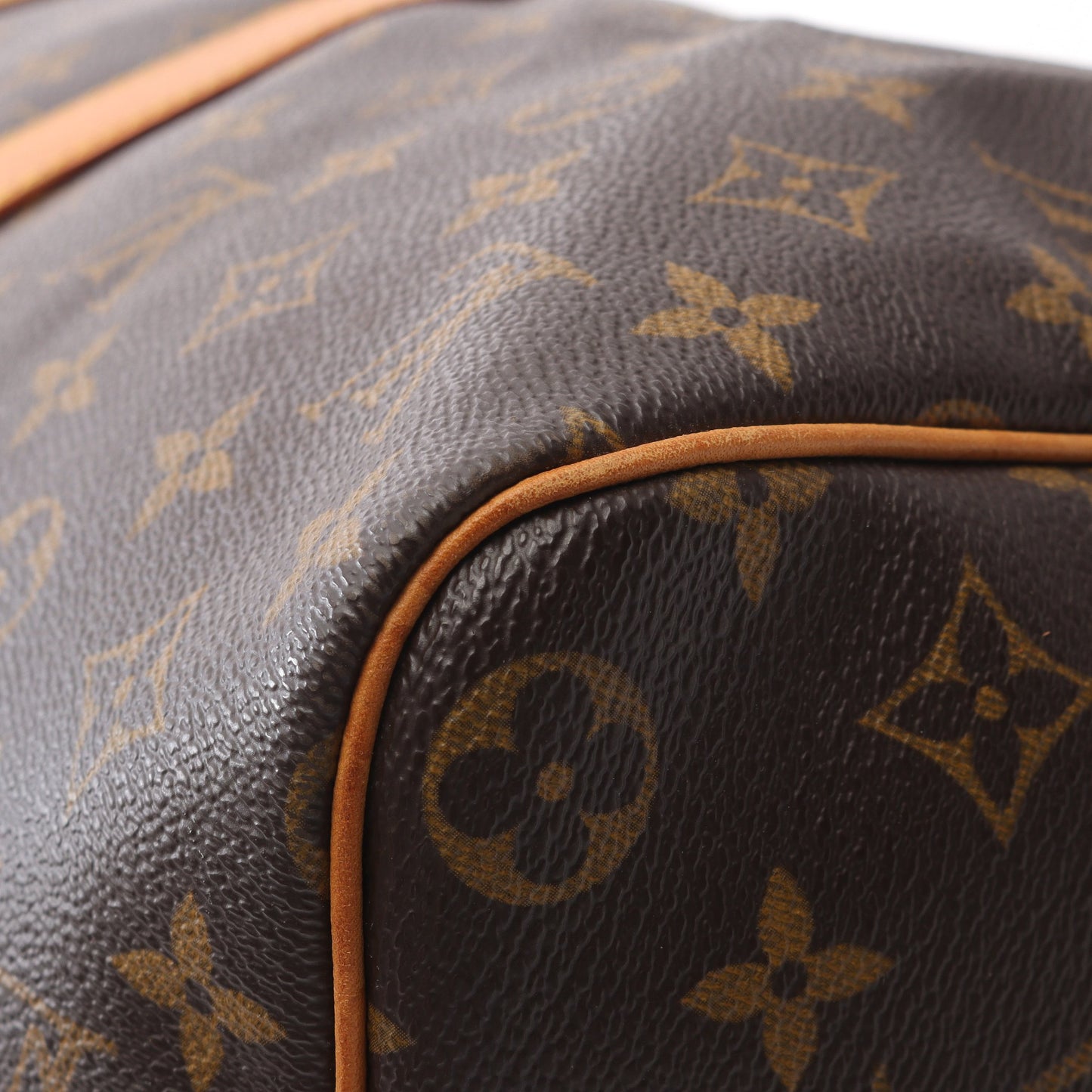 キーポル バンドリエール45 モノグラム ボストンバッグ PVC レザー ブラウン 2WAY ルイヴィトン バッグ LOUIS VUITTON