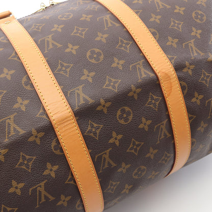 キーポル50 モノグラム ボストンバッグ PVC レザー ブラウン ルイヴィトン バッグ LOUIS VUITTON