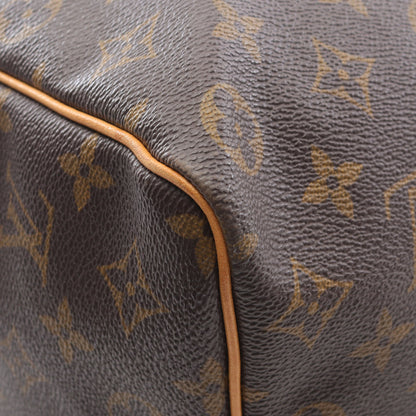 キーポル50 モノグラム ボストンバッグ PVC レザー ブラウン ルイヴィトン バッグ LOUIS VUITTON