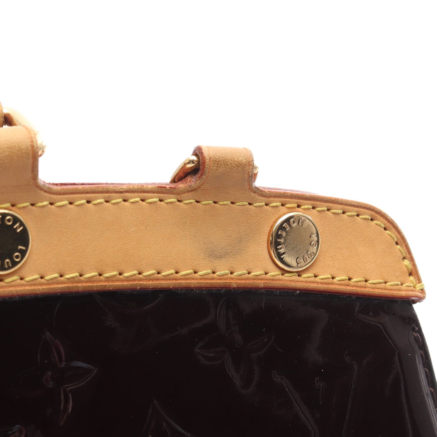 ブレアMM モノグラムヴェルニ アマラント ハンドバッグ レザー ダークパープル 2WAY ルイヴィトン バッグ LOUIS VUITTON
