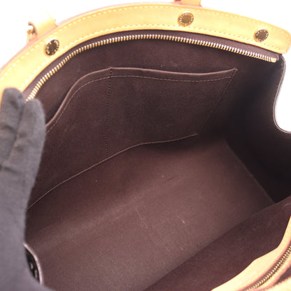ブレアMM モノグラムヴェルニ アマラント ハンドバッグ レザー ダークパープル 2WAY ルイヴィトン バッグ LOUIS VUITTON