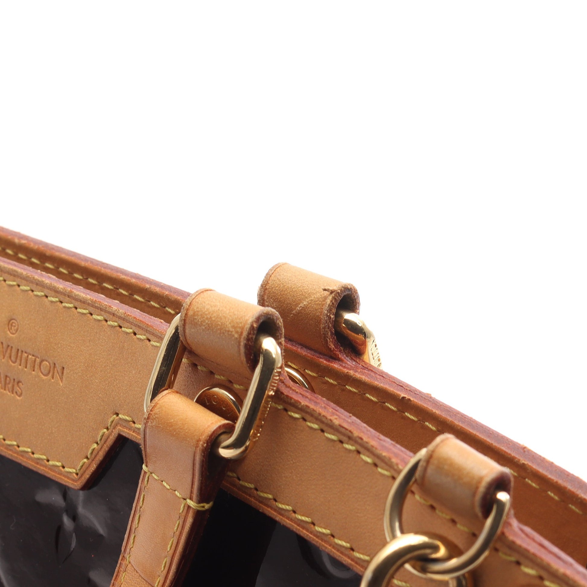 ブレアMM モノグラムヴェルニ アマラント ハンドバッグ レザー ダークパープル 2WAY ルイヴィトン バッグ LOUIS VUITTON