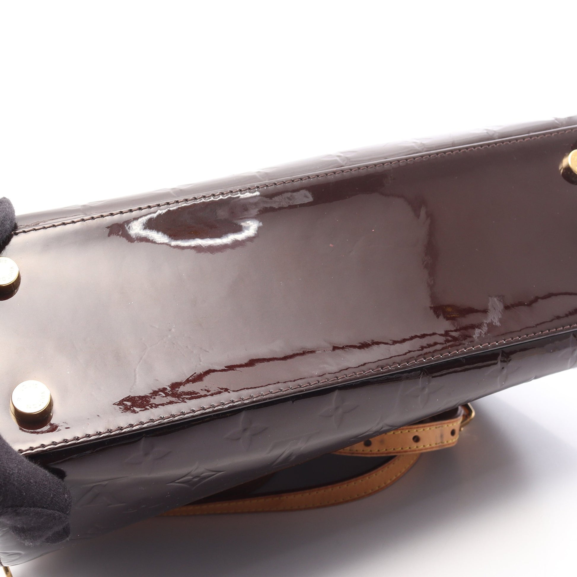 ブレアMM モノグラムヴェルニ アマラント ハンドバッグ レザー ダークパープル 2WAY ルイヴィトン バッグ LOUIS VUITTON