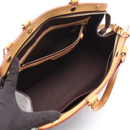 ブレアMM モノグラムヴェルニ アマラント ハンドバッグ レザー ダークパープル 2WAY ルイヴィトン バッグ LOUIS VUITTON