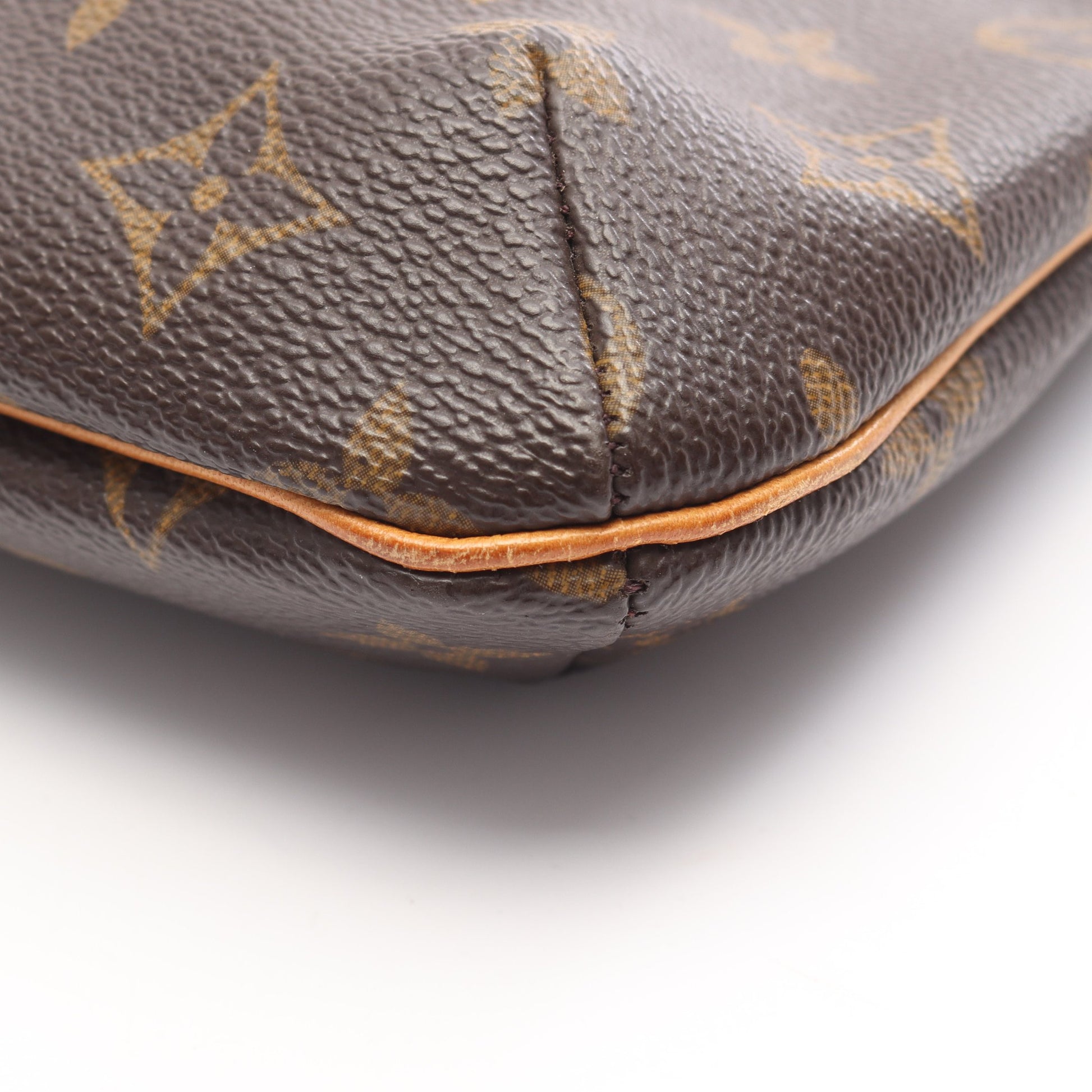 ミュゼットタンゴ ショートストラップ モノグラム ショルダーバッグ PVC レザー ブラウン ルイヴィトン バッグ LOUIS VUITTON