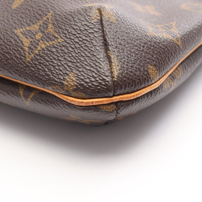 ミュゼットタンゴ ショートストラップ モノグラム ショルダーバッグ PVC レザー ブラウン ルイヴィトン バッグ LOUIS VUITTON