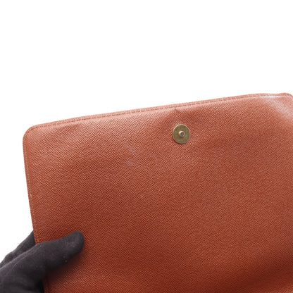 ミュゼットタンゴ ショートストラップ モノグラム ショルダーバッグ PVC レザー ブラウン ルイヴィトン バッグ LOUIS VUITTON