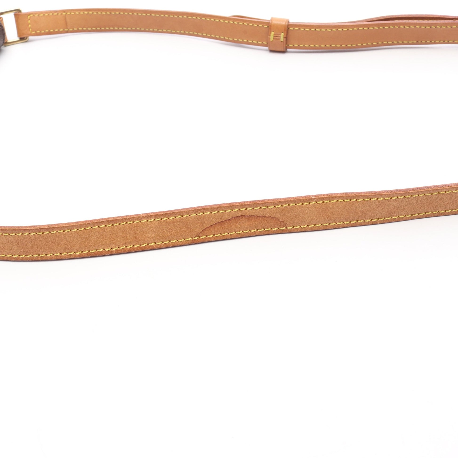 ミュゼットサルサ ロングストラップ モノグラム ショルダーバッグ PVC レザー ブラウン ルイヴィトン バッグ LOUIS VUITTON