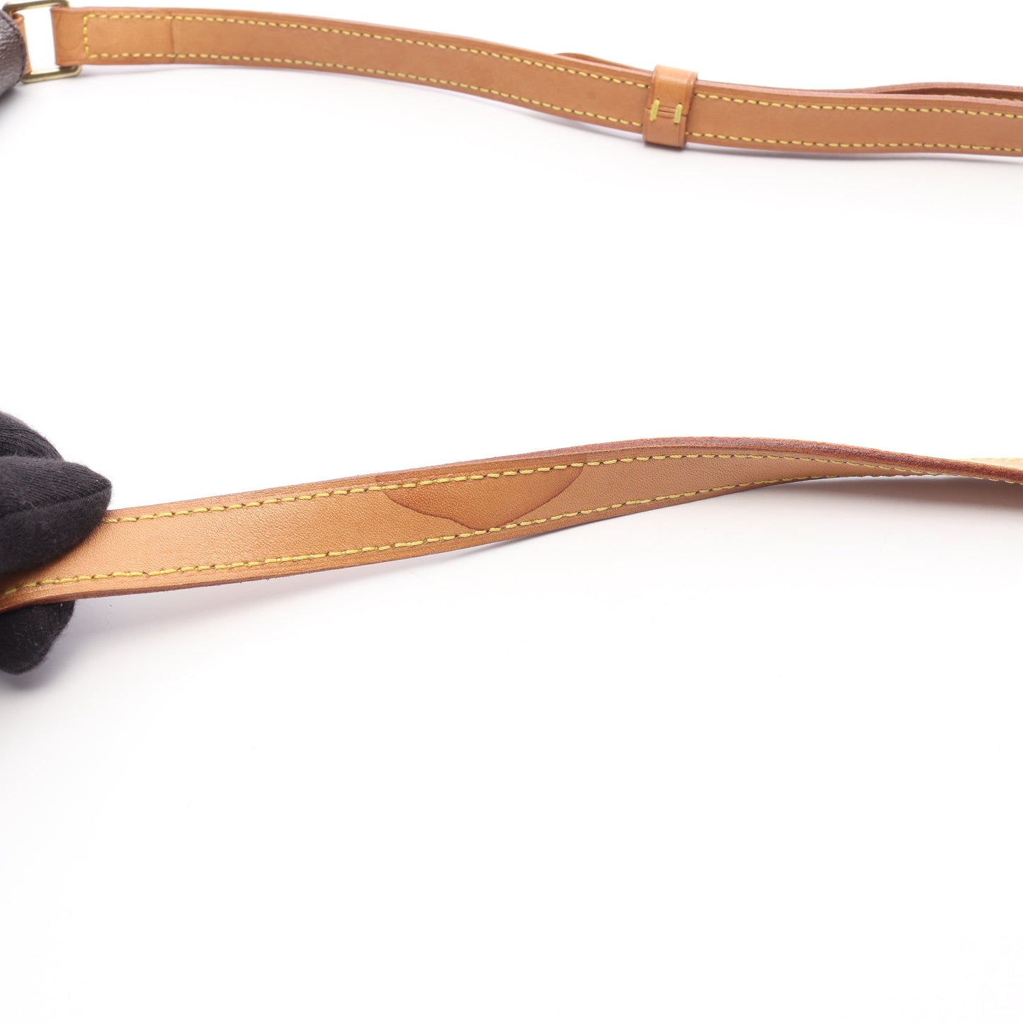 ミュゼットサルサ ロングストラップ モノグラム ショルダーバッグ PVC レザー ブラウン ルイヴィトン バッグ LOUIS VUITTON
